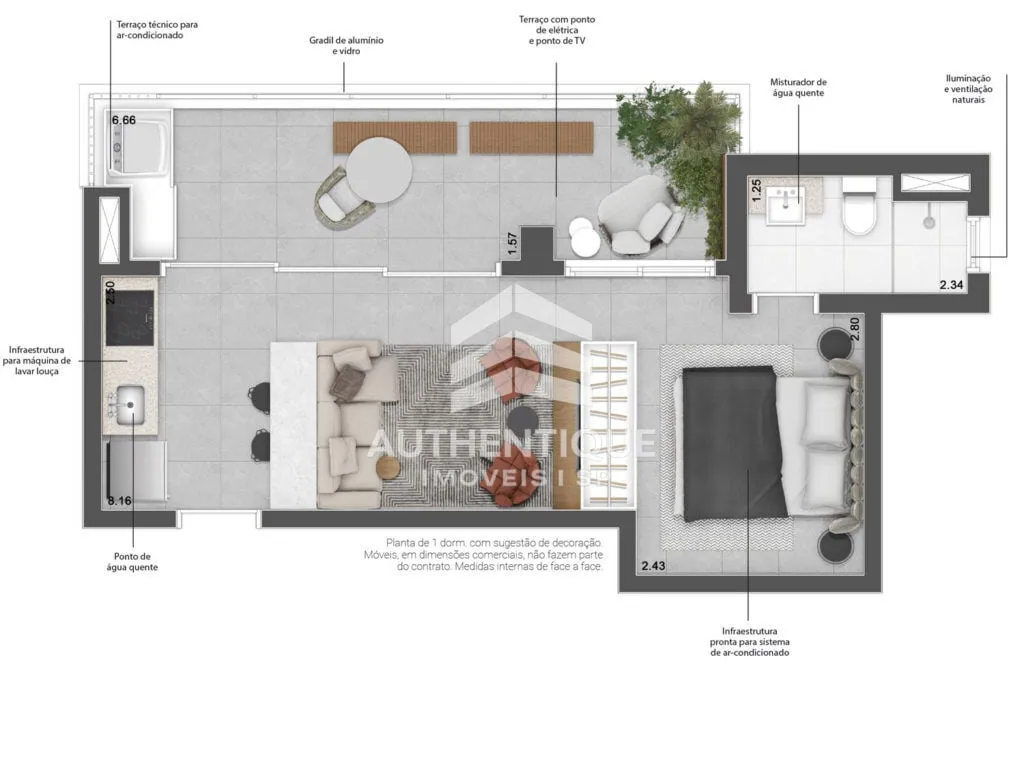 Imagem Upper Brooklin - Apartamento à venda em São Paulo/SP