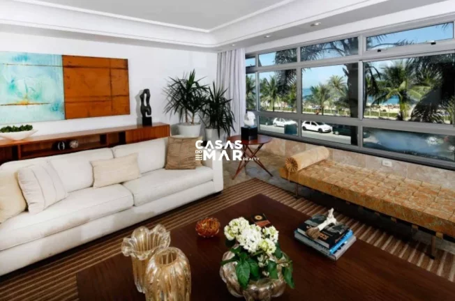 Imagem Apartamento de Luxo Frente Mar em Ipanema, RJ - 4 Quartos, 3 Suítes, 400m² - Mobiliado por Arquiteto Profissional