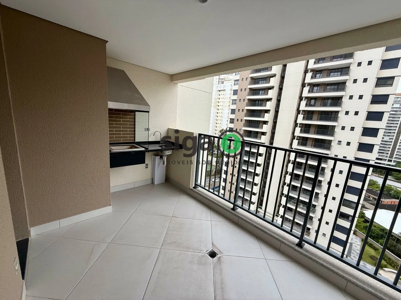 Imagem Apartamento Novo em Condomínio Home Resort com Varanda Gourmet e Vista Livre