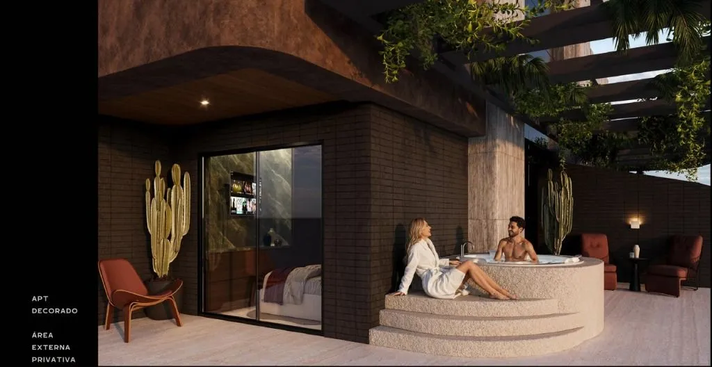 Imagem Flat com 1 dormitório à venda, 20 m² por R$ 365.896,00 - Cabo Branco - João Pessoa/PB