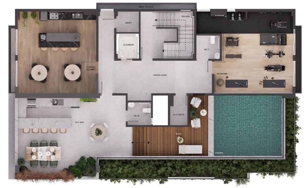 Imagem Flat à venda, 25 m² por R$ 398.997,00 - Intermares - Cabedelo/PB