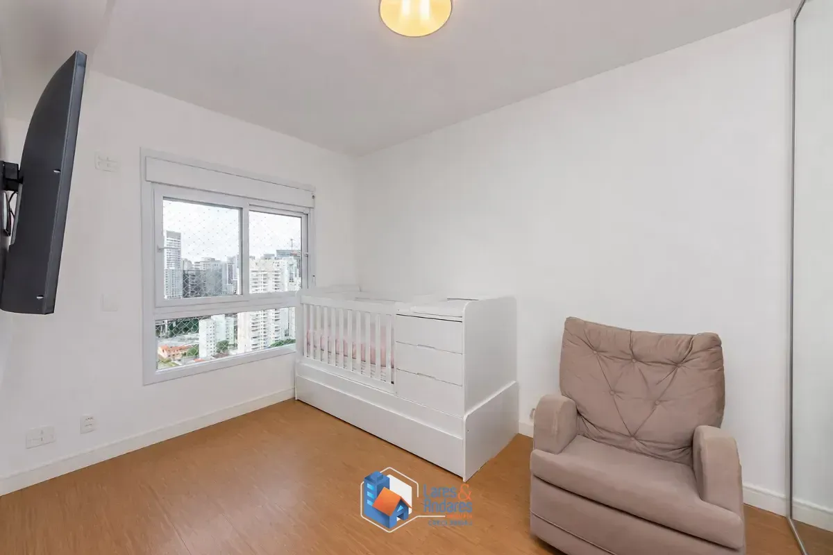 Imagem Apartamento para venda em Santo Amaro com 4 quartos, sendo 3 suítes, 189m²