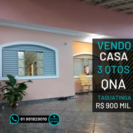 Casa com 5 Quartos à Venda, 310 m² em Taguatinga Norte (Taguatinga) - Brasília