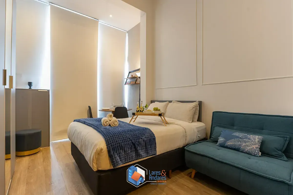 Imagem Studio para venda e locação em Moema com 1 quarto, 27m²