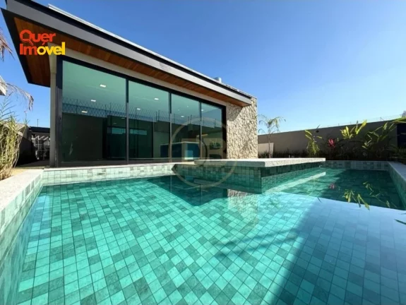 Imagem Casa em condomínio Siena: 3 quartos, 3 suítes, 2 salas, 4 banheiros, 4 vagas de garagem, 250m² - Ribeirão Preto-SP. Quer imóvel Negócios Imobiliários!