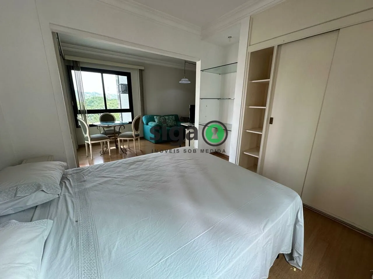 Imagem Flat mobiliado Jd Europa 1 dorm 1 vaga