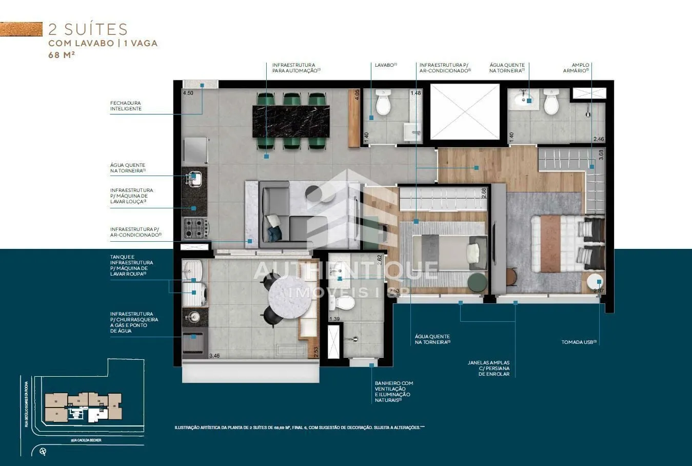 Imagem BROOK BY YOU INC BROOKLIN - Apartamento no bairro Brooklin à venda