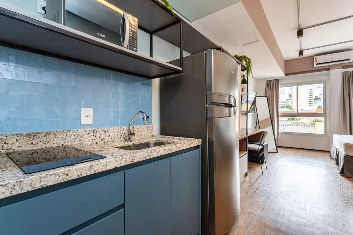 Imagem Apartamento com 1 Quarto para alugar, 32m² - Campo Elíseos