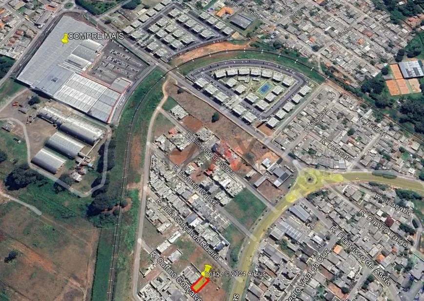 Imagem Excelente terreno a venda localizado na Vila Romana, ao lado do Compre Mais, Guarapuava - PR