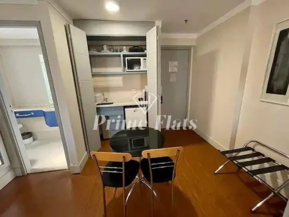Imagem Flat disponível para venda no Transamérica Executive Jardins, com 28m², 1 dormitório e 1 vaga