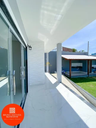Imagem Casa em Nova Guarapari, 3 quartos sendo 1 suíte, 2 quartos de solteiro, banheiro social, cozinha a...