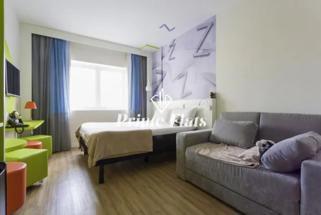 Foto do imóvel Flat disponível para venda no Ibis Styles São Paulo Barra Funda, com 19m², 1 dormitório e 1 vaga em Avenida Marquês de São Vicente