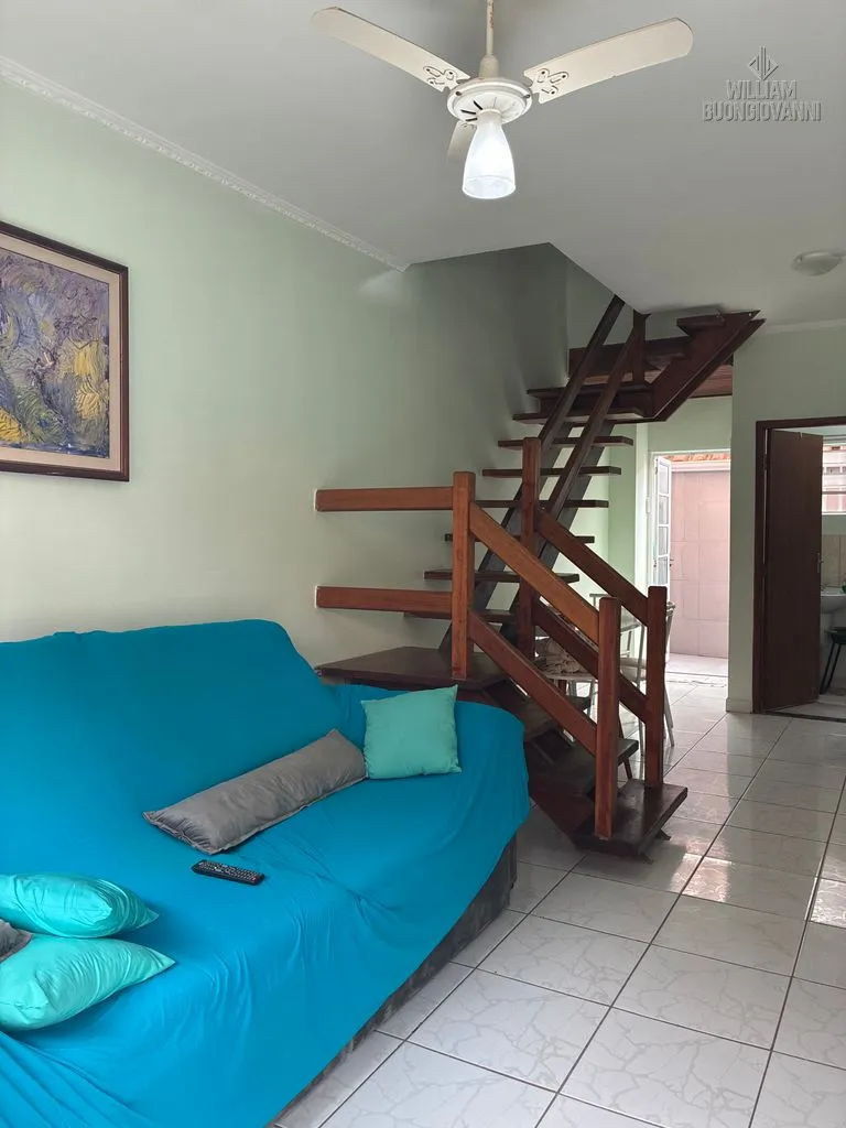 Imagem Casa em Condomínio | 3 Dorms, Suíte, Mobiliada, 100m da Praia