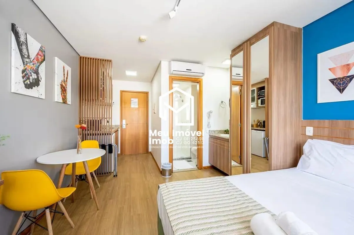 Foto do imóvel Flat no SHN 1 Quarto 1 Suíte 1 Vaga 21m² Asa Norte/DF