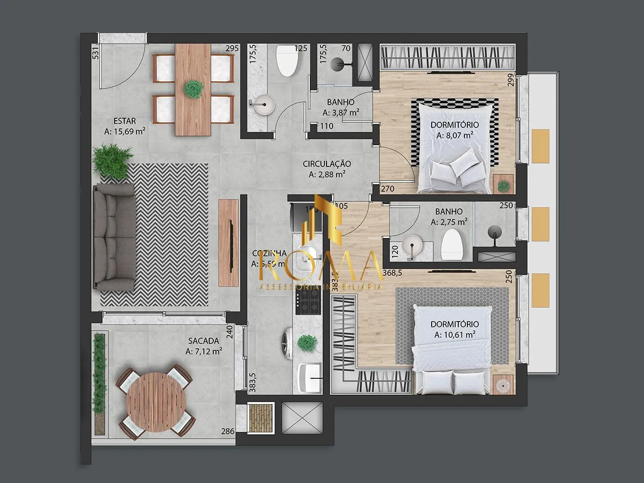 Imagem UNIQO SMART LIVING prontinho para morar!