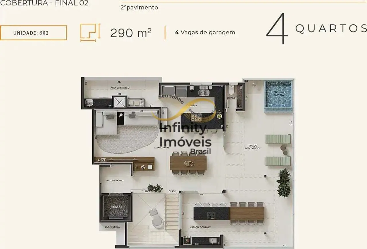 Imagem Essenza Residenze - Apartamento à venda no bairro Liberdade - Belo Horizonte/MG