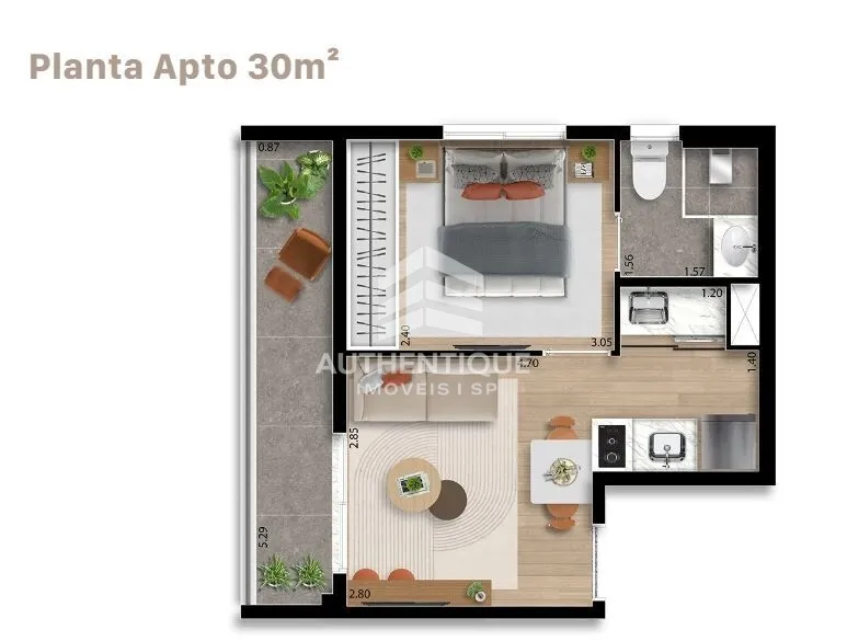 Imagem Welconx Vila Olímpia - Apartamento à venda no bairro Vila Olímpia - São Paulo/SP, Zona Sul