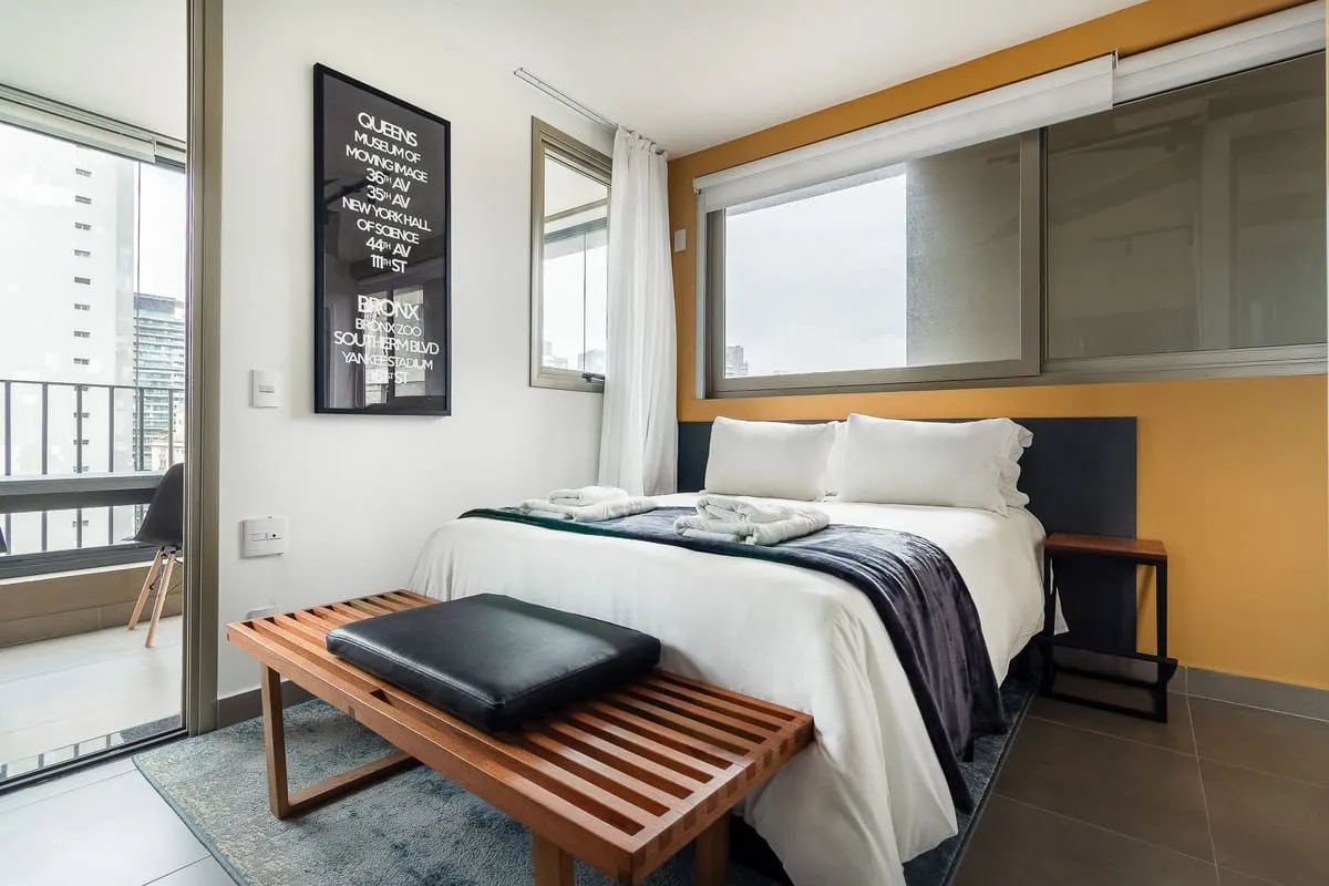 Imagem Apartamento com 1 Quarto para alugar, 28m² - Jardins