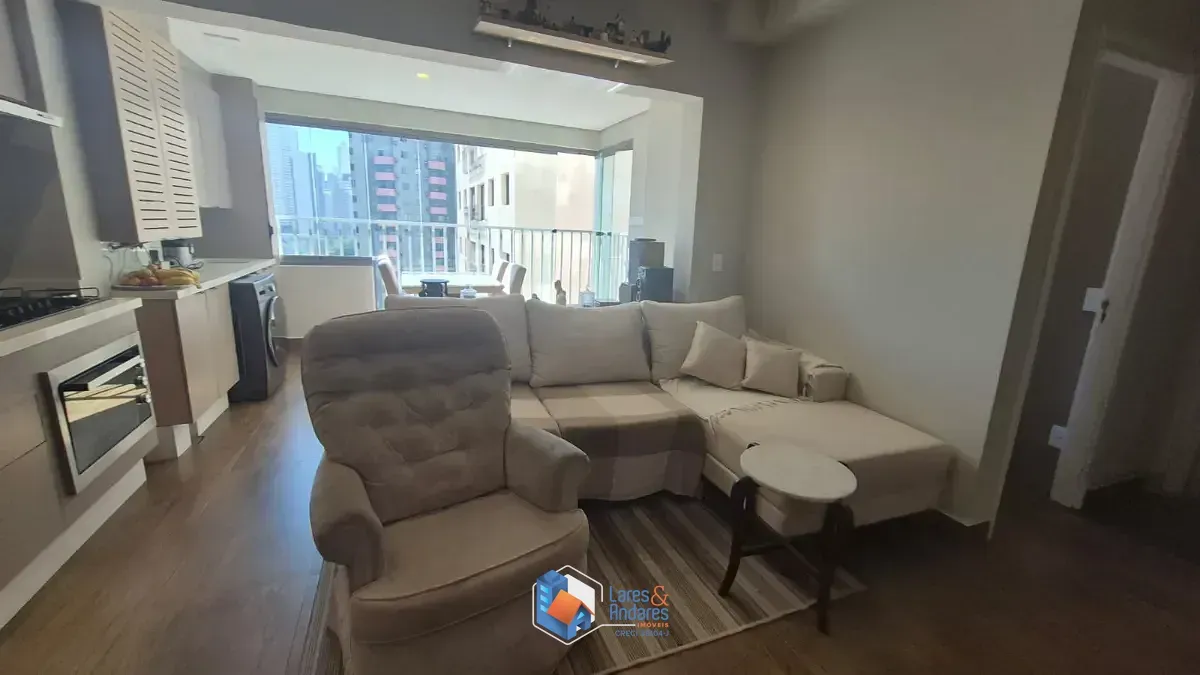 Imagem Apartamento para venda em Brooklin Paulista com 2 quartos, sendo 1 suíte, 59m²