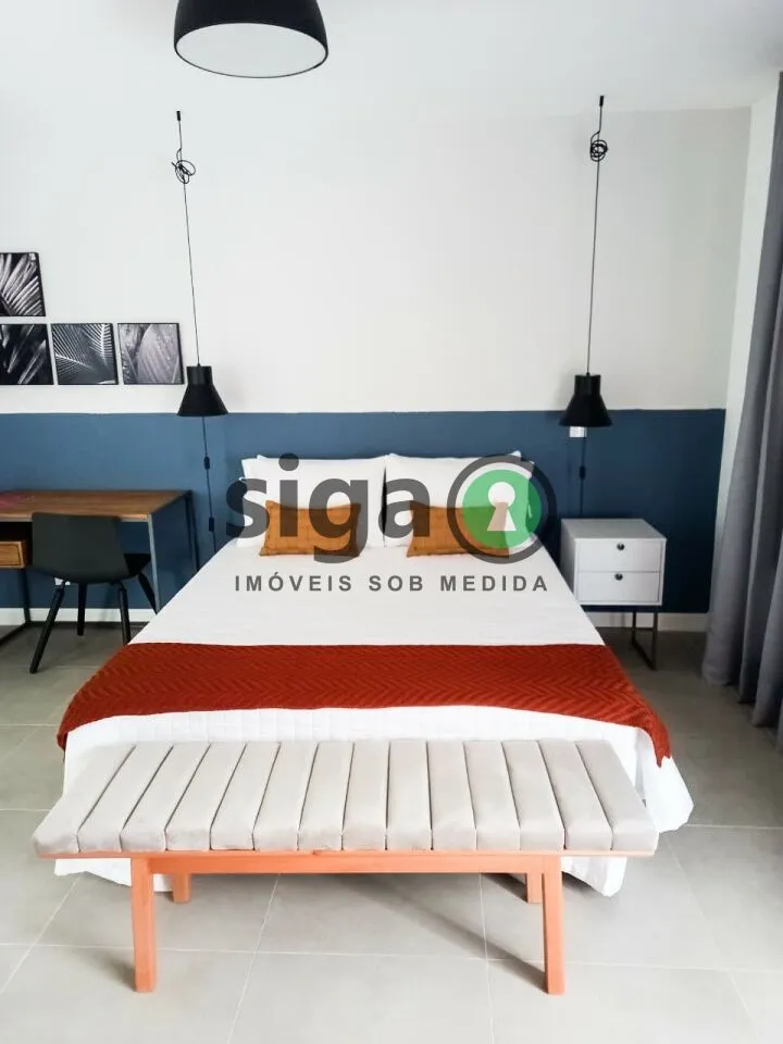 Imagem Apto tipo garden para locação em Pinheiros com 1 suite Mobiliado