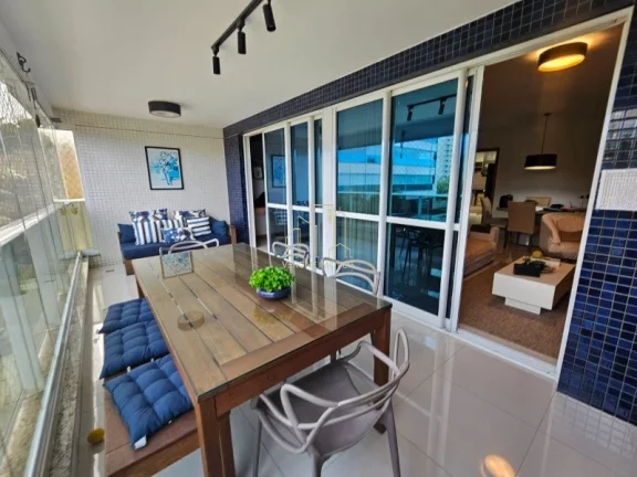 Imagem Apartamento de luxo à venda em Salvador-BA: 4 quartos, 3 suítes, 2 salas, 5 banheiros, 2 vagas na Hemisphere 360 - 142m².