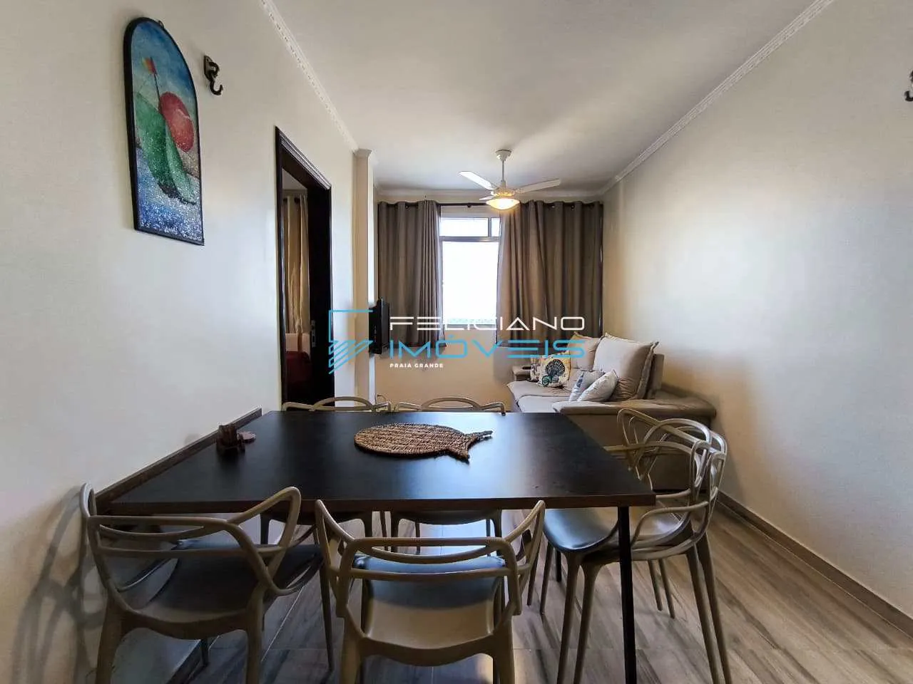 Imagem Apartamento com 2 quartos, Guilhermina, Praia Grande - R$ 555 mil, Cod: 7465