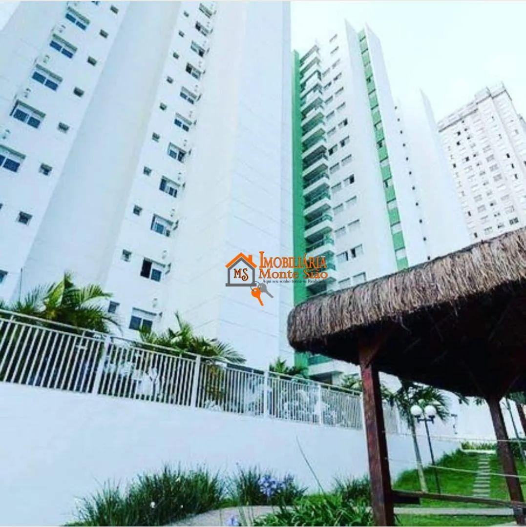 Imagem Apartamento com 3 dormitórios à venda, 80 m² por R$ 570.000,00 - Jardim Las Vegas - Guarulhos/SP