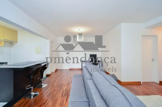 Imagem Apartamento com 94 m², varanda gourmet com churrasqueira, living integrado a cozinha, lavabo, 2 Sui...