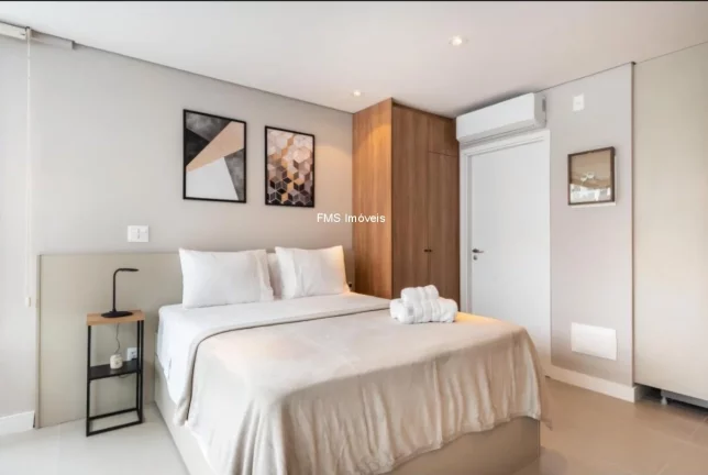 Imagem Apartamento à venda em Moema, São Paulo-SP: 1 quarto, 1 banheiro, 34m² de área.