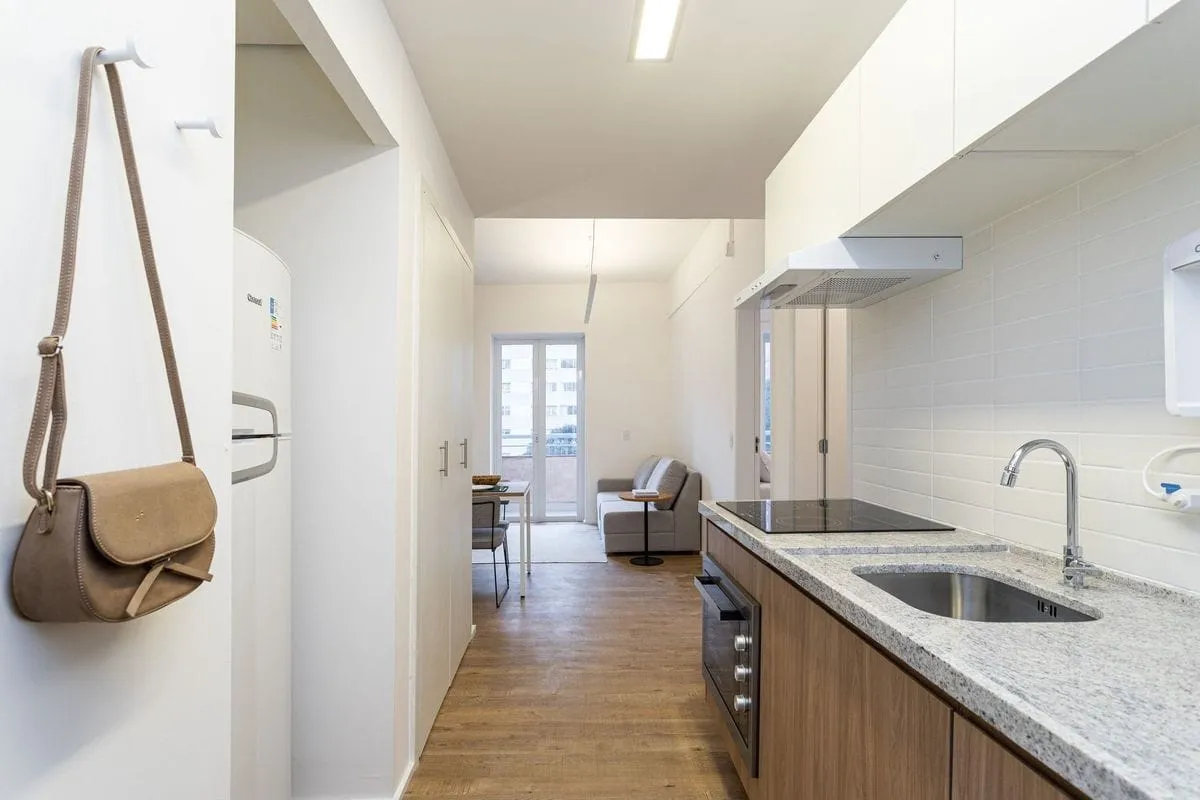 Imagem Apartamento com 1 Quarto para alugar, 43m² - Jardins