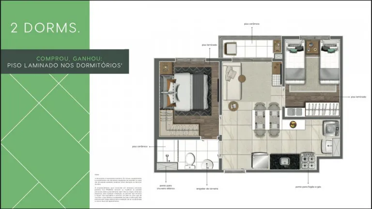 Imagem Apartamento com 2 Quartos à Venda, 40 m² em Vila Pirituba - São Paulo