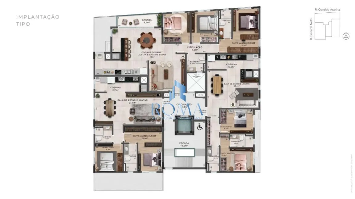 Imagem Apartamento 2 dormitórios à venda Nossa Senhora de Lourdes Santa Maria/RS