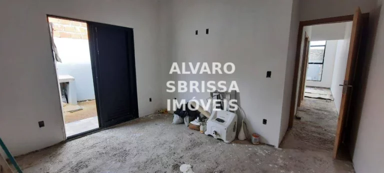 Imagem Casa nova térrea em fase de acabamento à venda com 2 dormitórios 1 suíte com 98 m² no Jd Imperial em Salto SP