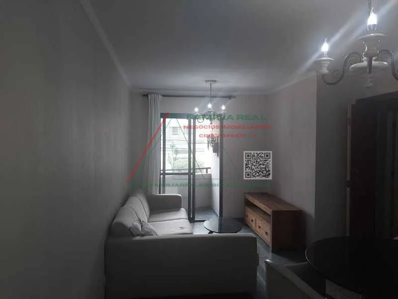 Imagem Apartamento de médio padrão, com 2 dormitórios, sendo 1 Suíte, com Sacada e 1 vaga coberta para Locação, no Tatuapé.