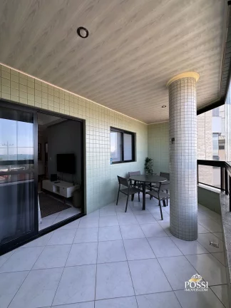Imagem Frente mar, Praia de Itaparica, apartamento com 160 m², 3 quartos (1 suíte) varanda, 2 vagas. Sol da manhã!