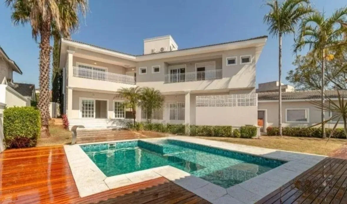 Foto do imóvel Sobrado de alto padrão à venda no Parque Reserva Fazenda Imperial, Sorocaba, com 4 suítes, piscina, 475 m² e 8 vagas em PARQUE RESERVA FAZENDA IMPERIAL, SOROCABA - SP
