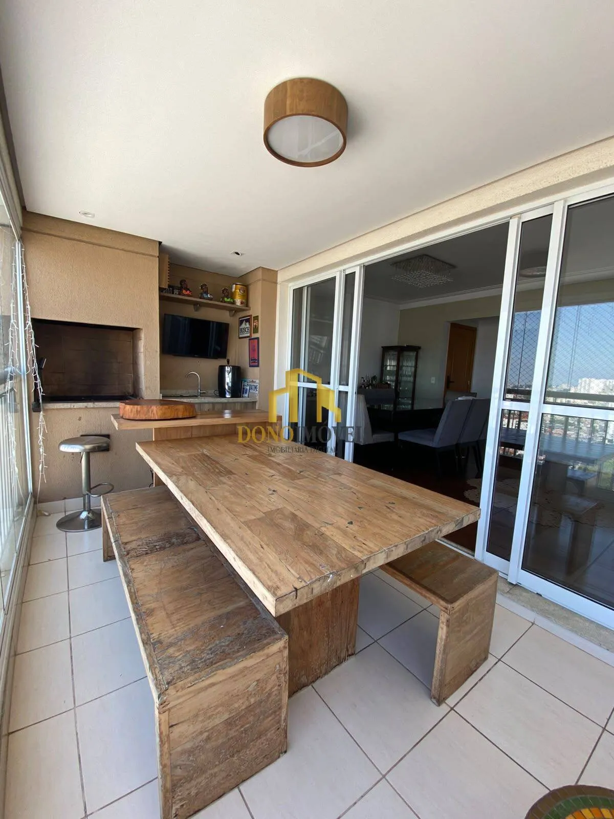 Imagem Apartamento no Domo Home | 123m² | Andar Alto||Vista Livre | Centro de SBC
