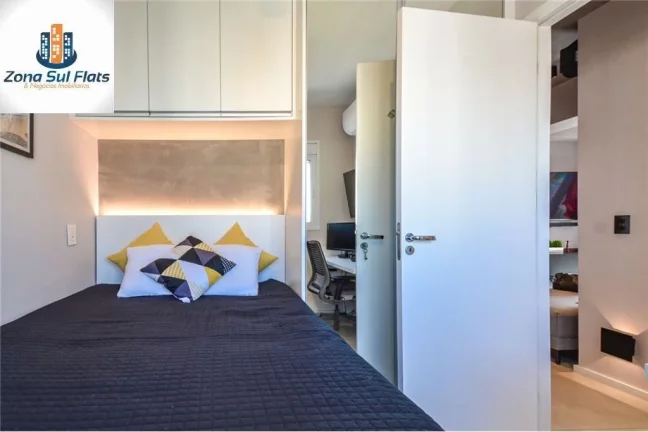 Imagem Apartamento à Venda No Campo Belo Com 2 Dormitórios Sendo 1 Suíte e 2 Vagas