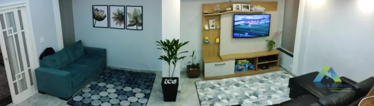 Foto do imóvel Sobrado à venda em Condomínio Fechado com 4 suítes e 4 vagas em Vila Moraes