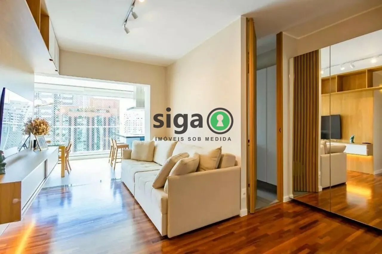 Imagem Apartamento para Venda em Moema com 2 quartos, 2 banheiros, 2 vagas