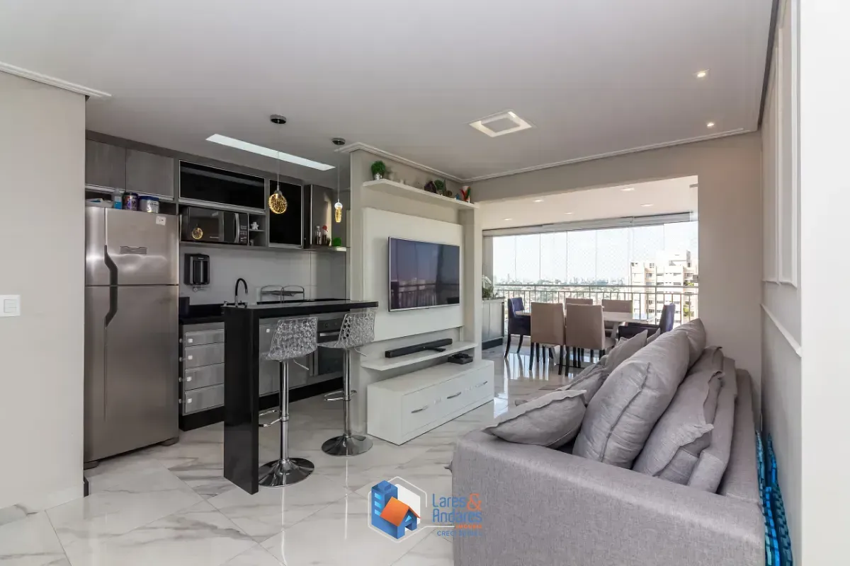 Imagem Apartamento para venda em Vila Monte Alegre com 2 quartos, sendo 1 suíte, 61m²