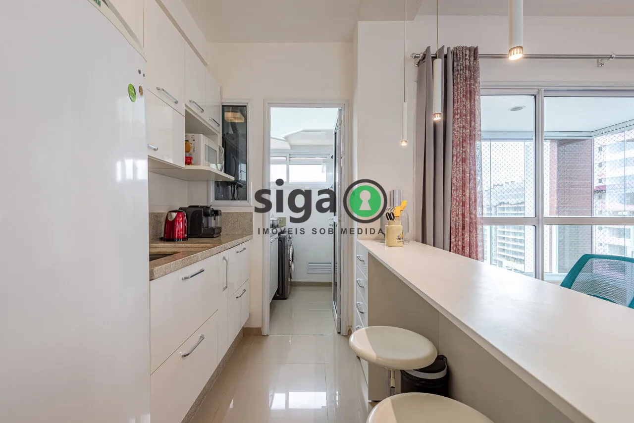 Imagem Studio de 45m² com Suíte | Mobiliado e Pronto para Morar | 300m do Metrô Ana Rosa!
