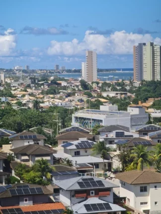 Imagem Apartamento com tres suites varandão gourmet com vista mar a venda na Colina A em Patamares