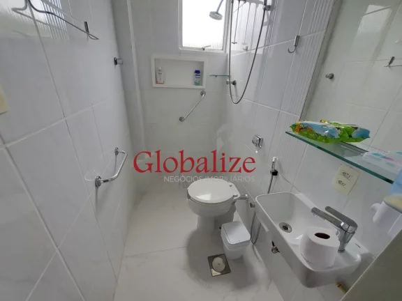 Imagem Apartamento à venda com 92m², 2 quartos, 1 suíte, dependência por R$550.000,00 no José Menino em Santos