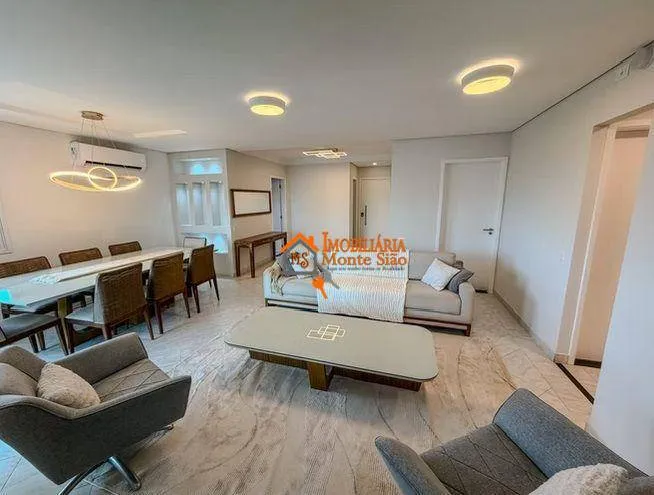 Imagem Apartamento com 3 dormitórios à venda, 169 m² por R$ 1.850.000,00 - Centro - Guarulhos/SP