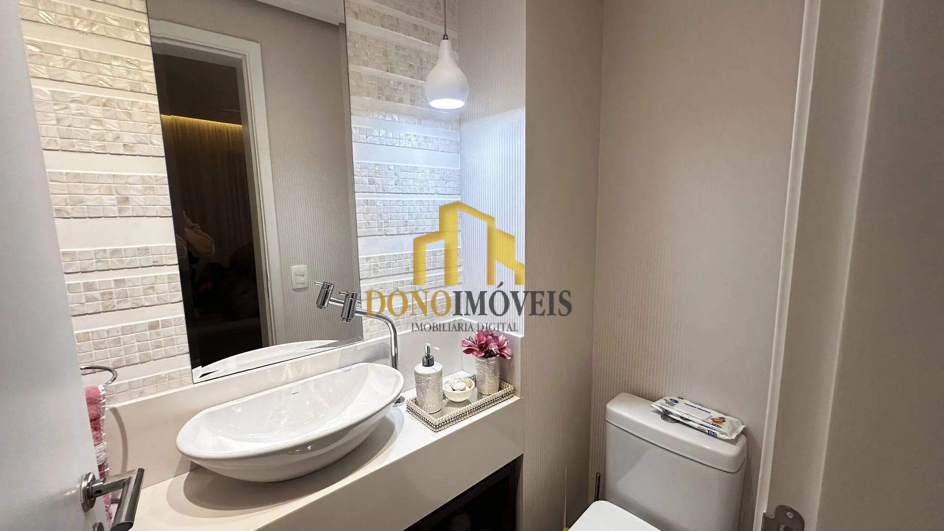 Imagem Apartamento à Venda no Domo Life | 123m² | 3 Dormitórios | Vista Piscina