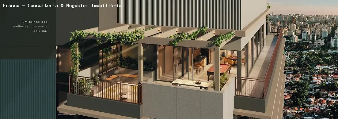 Imagem Apartamento para Venda em São Paulo, Brooklin Paulista, 1 dormitório, 1 banheiro