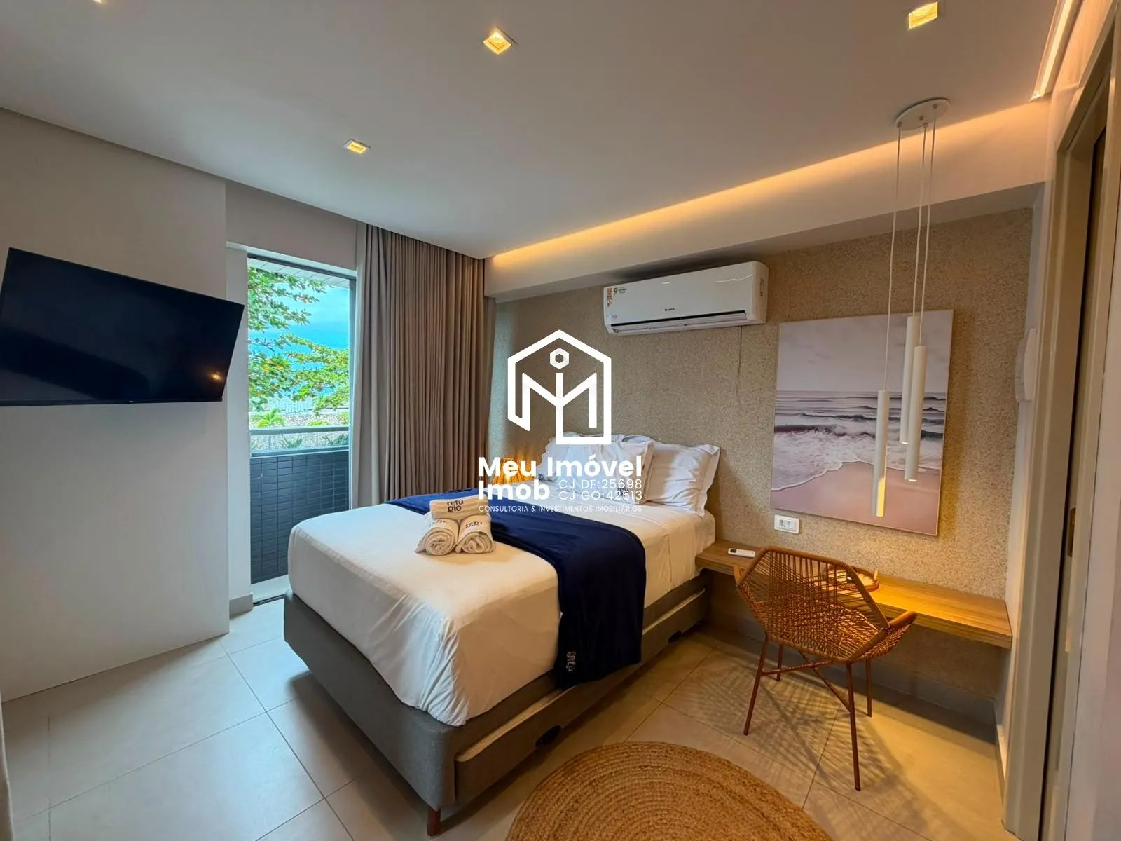 Imagem Way Bossa Flat 1 Quarto 1 Vaga 27m² Mobiliado João Pessoa/PB