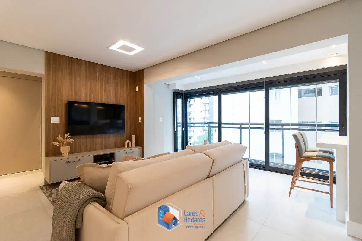 Imagem Apartamento para venda em Indianópolis com 1 quarto, sendo 1 suíte, 79m²