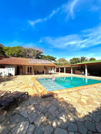 Imagem Chácara de luxo no condomínio Itanhangá, Ribeirão Preto-SP: 3 quartos, 1 suíte, 2 salas, 8 vagas de garagem, 600m²!